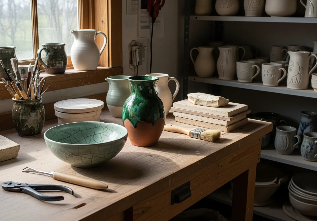 Pottery studio — explainer